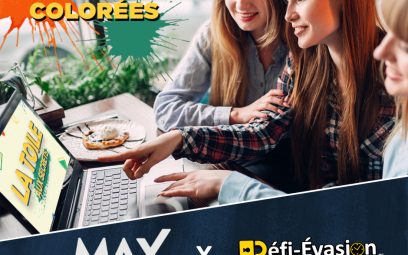 CONCOURS | REPÉREZ L'INDICE EN ONDES ! MAX & Défi-Évasion Chez Soi